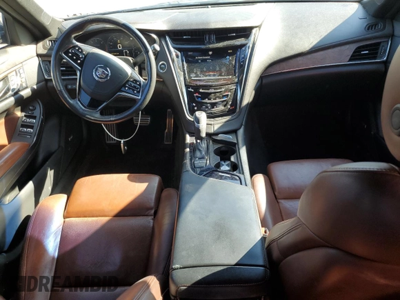 2014 Cadillac CTS Premium AWD with VIN 1G6AZ5S34E0123356, listed as a Copart auction lot 69327504 with 136,292 mi miles and Salvage Title. Bid and sale history available at DreamBid. Image 8.