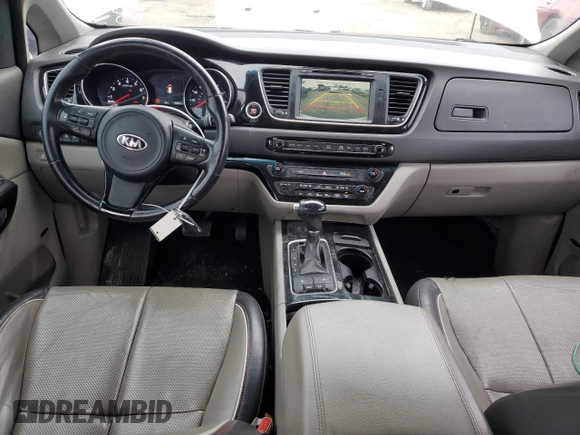 2015 Kia Sedona SX with VIN KNDMC5C19F6066689, listed as a Copart auction lot 85080314 with 154,972 mi miles and Clean Title. Bid and sale history available at carsss.com. Image 8.
