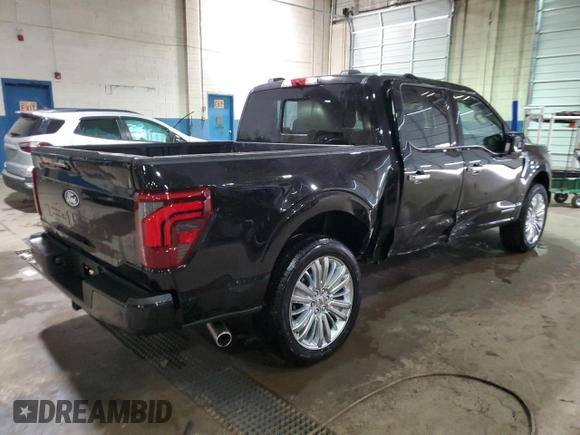 2024 Ford F-150 with VIN 1FTFW7LD6RFA43767, listed as a Copart auction lot 82417254 with 5,503 mi miles and Non repairable. Bid and sale history available at DreamBid. Image 3.