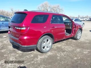 2015 Dodge Durango Limited with VIN 1C4RDJDG5FC688626, listed as a IAAI auction lot 41734454 with 156,869 mi miles and . Bid and sale history available at DreamBid. Image 4.
