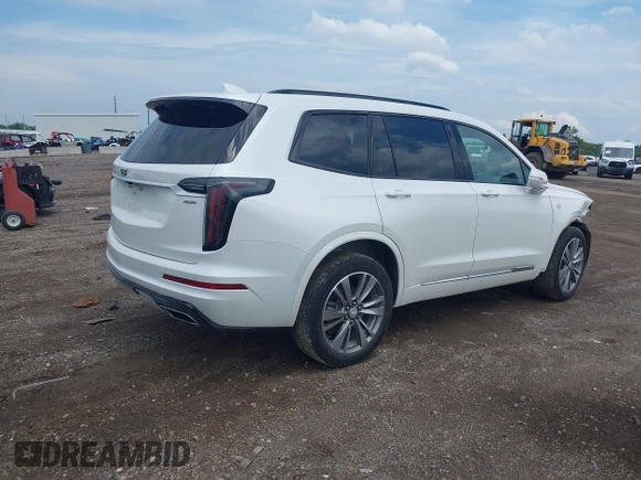 2020 Cadillac XT6 AWD Sport with VIN 1GYKPGRS0LZ140979, listed as a IAAI auction lot 42719794 with 111,420 mi miles and . Bid and sale history available at DreamBid. Image 4.