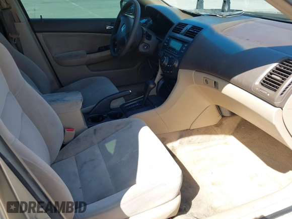 2003 Honda Accord LX z VIN JHMCM56363C033148, wystawiony jako IAAI lot #42261935 z przebiegiem 182 033 mil mil oraz . Historia ofert i sprzedaży dostępna na DreamBid. Obrazek 5.