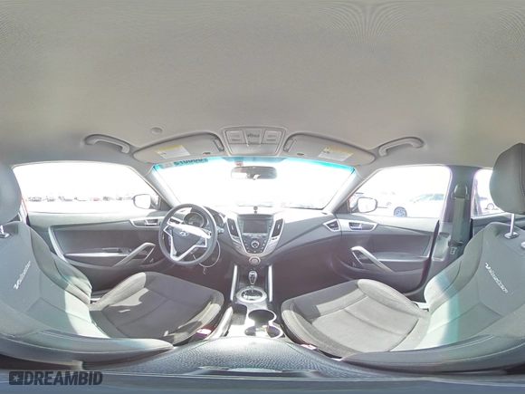 2016 Hyundai Veloster with VIN KMHTC6AD0GU254993, listed as a Copart auction lot 50057975 with 115,263 mi miles and Salvage Title. Bid and sale history available at carsss.com. Image 14.