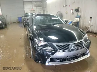 2015 Lexus RC 350 with VIN JTHSE5BCXF5003691, listed as a Copart auction lot 50706155 with 75,492 mi miles and Salvage Title. Bid and sale history available at carsss.com. Image 13.