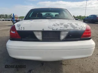 2005 Ford Police Interceptor with VIN 2FAHP71W55X174056, listed as a Copart auction lot 55501955 with 330,613 mi miles and Salvage title. Bid and sale history available at DreamBid. Image 6.