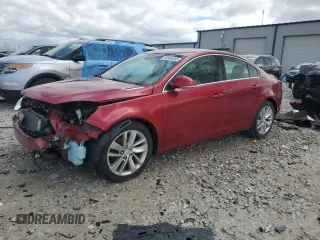 2014 Buick Regal with VIN 2G4GK5EX9E9213162, listed as a Copart auction lot 52080855 with 105,512 mi miles and Clean Title. Bid and sale history available at carsss.com. Image 1.
