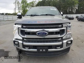 2021 Ford F-250 XL with VIN 1FT7W2BN6MED67494, listed as a Copart auction lot 51428815 with 54,289 mi miles and Salvage title. Bid and sale history available at DreamBid. Image 5.