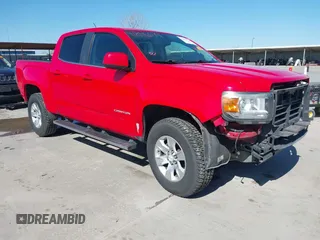 2016 GMC Canyon 2WD SLE z VIN 1GTG5CE34G1104127, wystawiony jako IAAI lot #41846079 z przebiegiem 106 123 mil mil oraz . Historia ofert i sprzedaży dostępna na DreamBid. Obrazek 1.