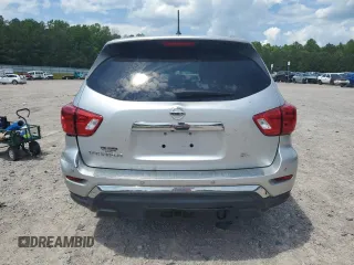 2017 Nissan Pathfinder SL with VIN 5N1DR2MN7HC650880, listed as a Copart auction lot 56006025 with 74,945 mi miles and Salvage title. Bid and sale history available at DreamBid. Image 6.