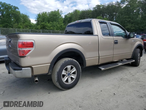 2011 Ford F-150 XL with VIN 1FTEX1CM2BFB69216, listed as a Copart auction lot 58258155 with 119,693 mi miles and Salvage title. Bid and sale history available at DreamBid. Image 3.