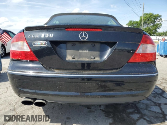 2009 Mercedes-Benz CLK 350 with VIN WDBTK56F99T107459, listed as a Copart auction lot 55199515 with 140,915 mi miles and Clean Title. Bid and sale history available at DreamBid. Image 6.
