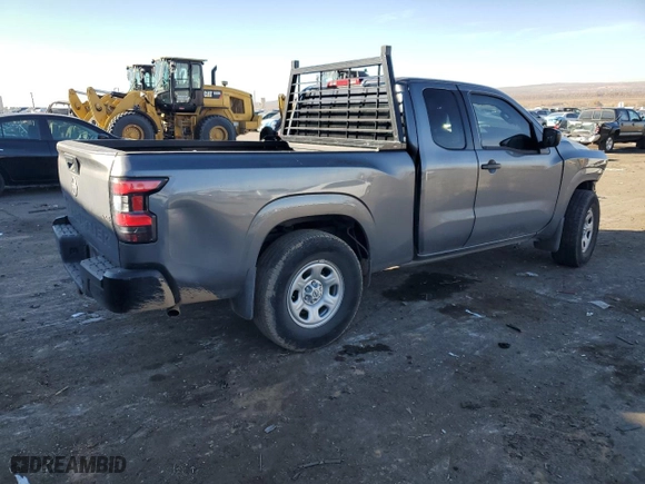 2022 Nissan Frontier S with VIN 1N6ED1CM1NN617882, listed as a Copart auction lot 81151274 with 18,111 mi miles and Salvage Title. Bid and sale history available at carsss.com. Image 3.