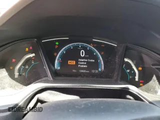 2019 Honda Civic Sedan LX with VIN 19XFC2F60KE027623, listed as a Copart auction lot 53839175 with 104,820 mi miles and Salvage Title. Bid and sale history available at carsss.com. Image 9.