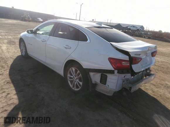 2016 Chevrolet Malibu LT with VIN 1G1ZE5STXGF339927, listed as a IAAI auction lot 41779379 with 124,621 mi miles and . Bid and sale history available at DreamBid. Image 3.