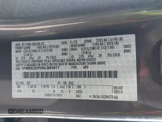 2022 Ford Bronco with VIN 1FMEE5DP0NLB85017, listed as a IAAI auction lot 41932975 with 22,514 mi miles. Bid and sale history available at carsss.com. Image 9.