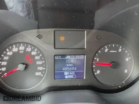 2020 Mercedes-Benz Sprinter Cargo Cargo with VIN W1W4EDHY3LT023378, listed as a Copart auction lot 56260055 with 485,694 mi miles and Clean Title. Bid and sale history available at DreamBid. Image 8.