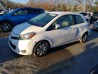 2012 Toyota Yaris L with VIN JTDJTUD30CD510496, listed as a Copart auction lot 84820484 with 103,777 mi miles and Clean Title. Bid and sale history available at carsss.com. Image 1.