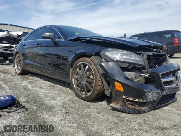 2013 Mercedes-Benz CLS 63 AMG with VIN WDDLJ7EB4DA083998, listed as a Copart auction lot 59962545 with 102,020 mi miles and Salvage title. Bid and sale history available at DreamBid. Image 4.