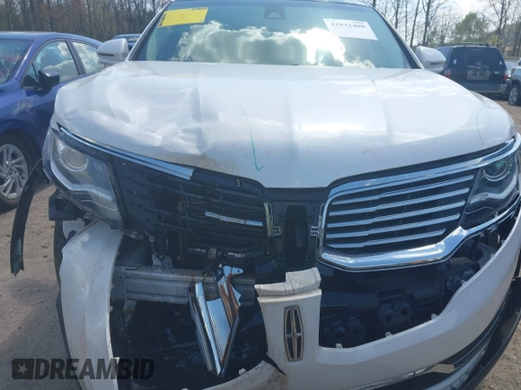 2016 Lincoln MKX Reserve with VIN 2LMTJ8LR6GBL66332, listed as a IAAI auction lot 41932408 with 75,306 mi miles and . Bid and sale history available at DreamBid. Image 18.