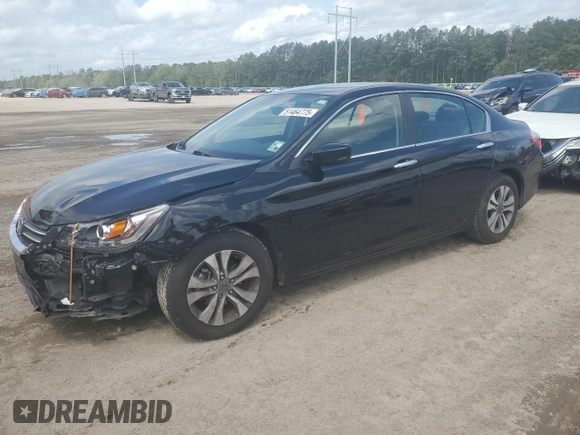 2014 Honda Accord Sedan LX with VIN 1HGCR2F39EA247388, listed as a Copart auction lot 51464775 with 93,854 mi miles and Salvage Title. Bid and sale history available at carsss.com. Image 1.