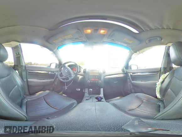 2012 Kia Sorento SX with VIN 5XYKW4A29CG308152, listed as a Copart auction lot 64895355 with 126,816 mi miles and Salvage title. Bid and sale history available at DreamBid. Image 15.