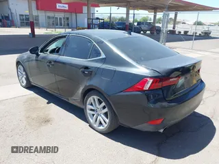 2014 Lexus IS 250 with VIN JTHBF1D22E5017576, listed as a IAAI auction lot 42131644 with 131,674 mi miles. Bid and sale history available at carsss.com. Image 3.