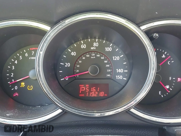 2012 Kia Sorento LX with VIN 5XYKT4A27CG280165, listed as a IAAI auction lot 41851408 with 119,218 mi miles. Bid and sale history available at carsss.com. Image 7.