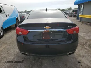 2018 Chevrolet Impala Premier with VIN 2G1125S35J9108343, listed as a Copart auction lot 54372885 with 117,290 mi miles and Salvage title. Bid and sale history available at DreamBid. Image 6.
