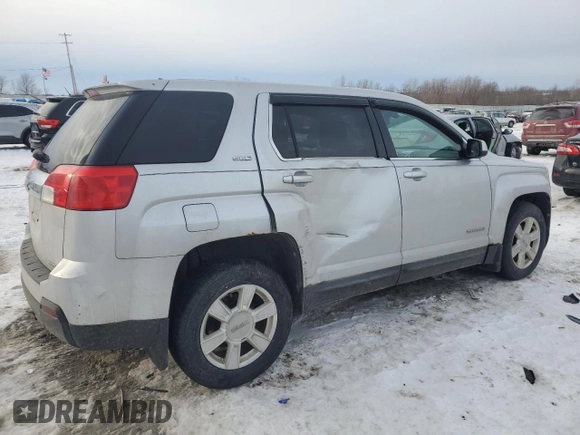 2011 GMC Terrain SLE-1 with VIN 2CTFLREC8B6302160, listed as a Copart auction lot 88136895 with Not provided miles and Clean title. Bid and sale history available at DreamBid. Image 3.