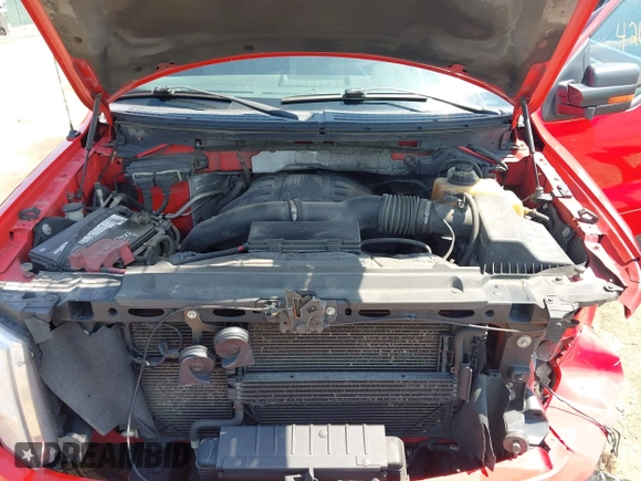 2013 Ford F-150 XL with VIN 1FTFW1ET9DFB51262, listed as a IAAI auction lot 42636718 with 335,491 mi miles and . Bid and sale history available at DreamBid. Image 10.