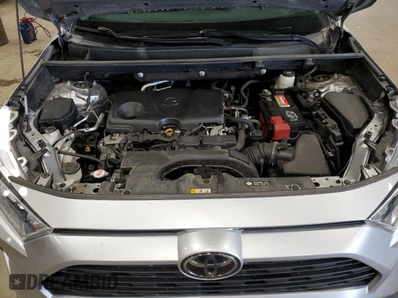 2021 Toyota RAV4 XLE Premium with VIN 2T3A1RFV3MC155735, listed as a Copart auction lot 58738135 with 87,685 mi miles and Salvage title. Bid and sale history available at DreamBid. Image 12.