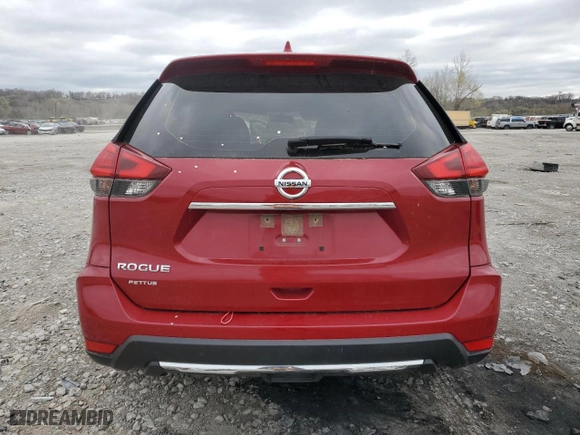 2017 Nissan Rogue S with VIN JN8AT2MT7HW382343, listed as a Copart auction lot 51247855 with 138,260 mi miles and Salvage Title. Bid and sale history available at carsss.com. Image 6.