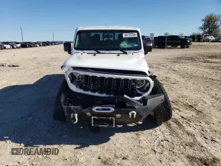 2024 Jeep Gladiator Sport z VIN 1C6HJTAG3RL132945, wystawiony jako Copart lot #84170754 z przebiegiem 3 429 mil mil oraz Szkoda całkowita • Salvage title. Historia ofert i sprzedaży dostępna na DreamBid. Obrazek 5.