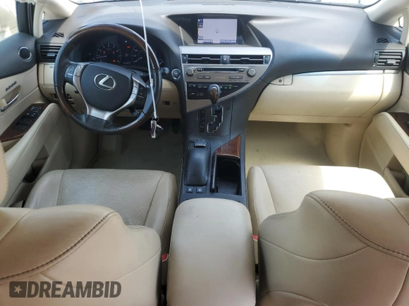 2013 Lexus RX 350 with VIN 2T2BK1BA5DC219848, listed as a Copart auction lot 53986685 with 154,784 mi miles and Salvage Title. Bid and sale history available at DreamBid. Image 8.