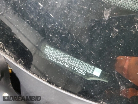 2008 Nissan Altima 3.5 SE with VIN 1N4BL24E48C179886, listed as a Copart auction lot 49482535 with 213,442 mi miles and Salvage Title. Bid and sale history available at carsss.com. Image 14.