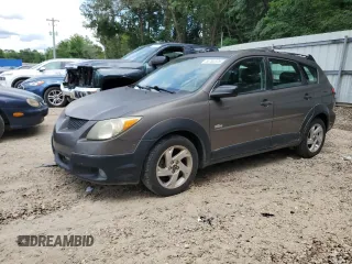 2003 Pontiac Vibe z VIN 5Y2SL62843Z450899, wystawiony jako Copart lot #58762375 z przebiegiem 178 619 mil mil oraz Czysty tytuł • Clean title. Historia ofert i sprzedaży dostępna na DreamBid. Obrazek 1.