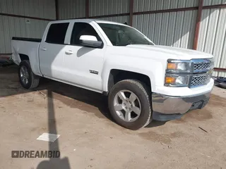2014 Chevrolet Silverado 1500 LT with VIN 3GCPCREC2EG407544, listed as a IAAI auction lot 41527445 with 122,901 mi miles. Bid and sale history available at carsss.com. Image 1.