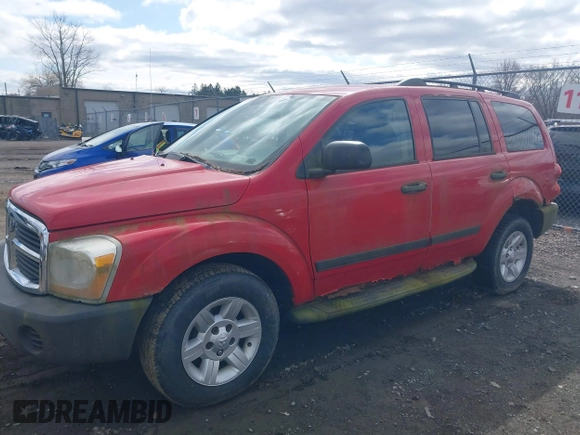 2005 Dodge Durango SXT z VIN 1D4HB38N15F584771, wystawiony jako IAAI lot #41922218 z przebiegiem 143 933 mil mil oraz . Historia ofert i sprzedaży dostępna na DreamBid. Obrazek 2.