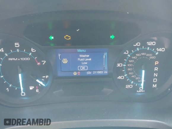 2015 Ford Explorer with VIN 1FM5K7B85FGC23982, listed as a IAAI auction lot 42154220 with 211,883 mi miles and . Bid and sale history available at DreamBid. Image 7.