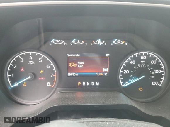 2022 Ford F-150 XL with VIN 1FTMF1EB8NKD95234, listed as a Copart auction lot 63814855 with 89,078 mi miles and Salvage title. Bid and sale history available at DreamBid. Image 9.