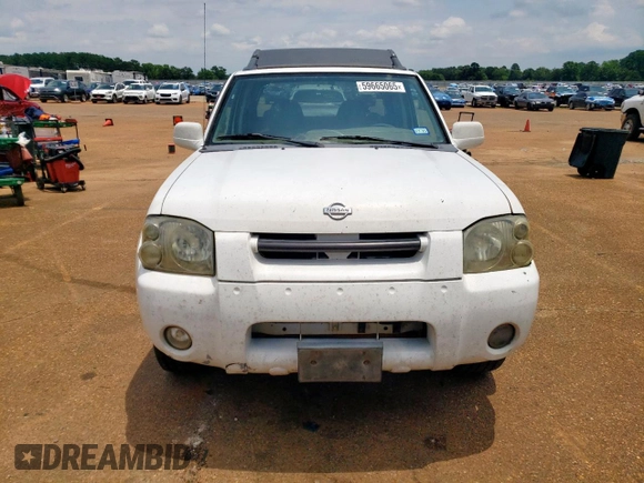 2001 Nissan Frontier SE z VIN 1N6ED27T21C305986, wystawiony jako Copart lot #59665065 z przebiegiem 201 540 mil mil oraz Czysty tytuł • Clean title. Historia ofert i sprzedaży dostępna na DreamBid. Obrazek 5.