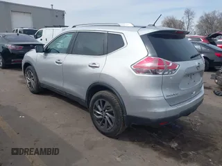 2016 Nissan Rogue SL with VIN 5N1AT2MV3GC762496, listed as a IAAI auction lot 41851987 with 90,623 mi miles and . Bid and sale history available at DreamBid. Image 3.