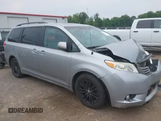 2013 Toyota Sienna XLE AAS with VIN 5TDYK3DC6DS398823, listed as a IAAI auction lot 42453758 with 162,942 mi miles and . Bid and sale history available at DreamBid. Image 1.