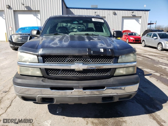2003 Chevrolet Silverado 1500 LS with VIN 2GCEK19V231320269, listed as a Copart auction lot 46866374 with 0 mi miles and Salvage Title. Bid and sale history available at carsss.com. Image 5.