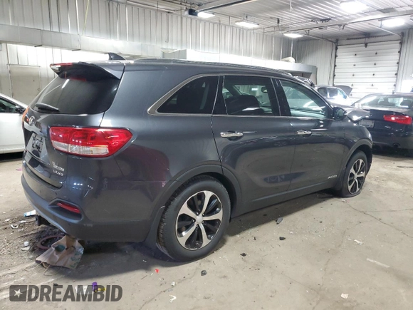 2016 Kia Sorento EX with VIN 5XYPHDA57GG154914, listed as a Copart auction lot 54049485 with 115,328 mi miles and Non repairable. Bid and sale history available at DreamBid. Image 3.