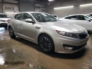 2013 Kia Optima Hybrid LX with VIN KNAGM4AD6D5060446, listed as a Copart auction lot 79533114 with 109,865 mi miles and Salvage Title. Bid and sale history available at carsss.com. Image 4.