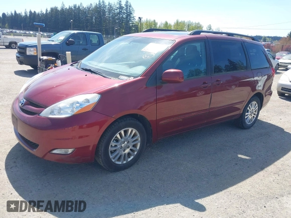 2009 Toyota Sienna XLE with VIN 5TDZK22C49S239176, listed as a IAAI auction lot 42054025 with 151,537 mi miles. Bid and sale history available at carsss.com. Image 2.