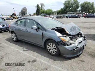 2012 Honda Civic LX z VIN 19XFB2F56CE390987, wystawiony jako Copart lot #56753635 z przebiegiem 81 832 mil mil oraz Szkoda całkowita • Salvage title. Historia ofert i sprzedaży dostępna na DreamBid. Obrazek 4.
