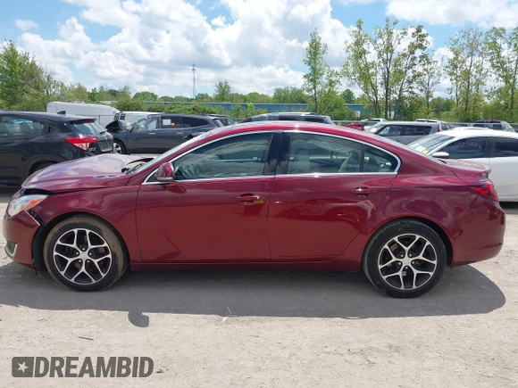 2017 Buick Regal Sport Touring z VIN 2G4GL5EX6H9124876, wystawiony jako IAAI lot #42234781 z przebiegiem 145 629 mil mil oraz . Historia ofert i sprzedaży dostępna na DreamBid. Obrazek 14.