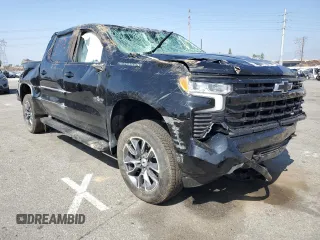 2024 Chevrolet Silverado 1500 RST with VIN 2GCPADED4R1128824, listed as a Copart auction lot 69540594 with 0 mi miles and Salvage Title. Bid and sale history available at carsss.com. Image 4.